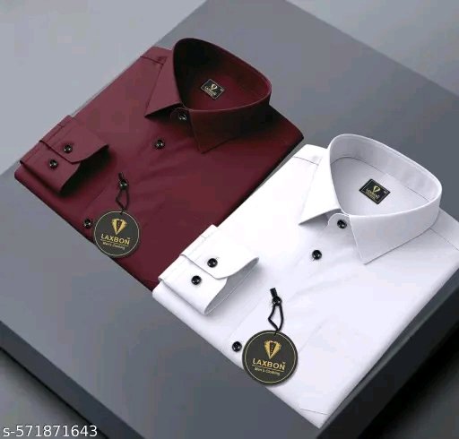 classy fashionista men solid cotton shirt (maroon & white combo) classy fashionista men solid cotton shirt (maroon & white combo)