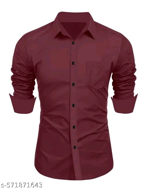 classy fashionista men solid cotton shirt (maroon & white combo) classy fashionista men solid cotton shirt (maroon & white combo)